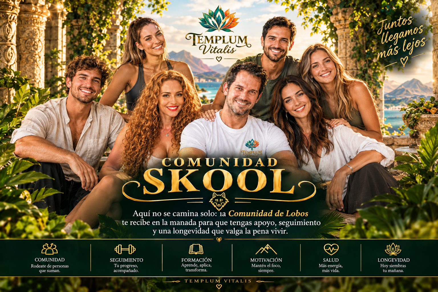 Templum Vitalis — Comunidad Skool — La Manada de Lobos